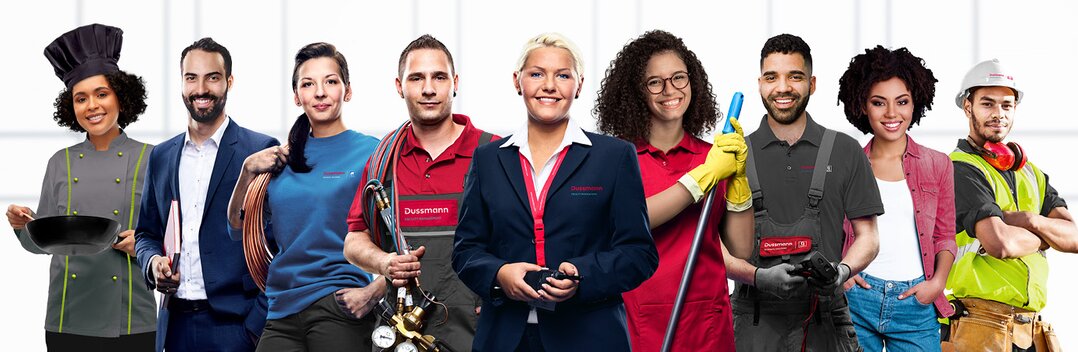 Diverse occupational groups at a glance 